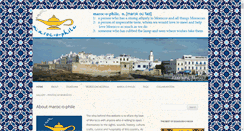 Desktop Screenshot of maroc-o-phile.com